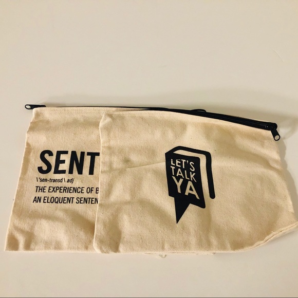 NEW LAST ONE Bookish pouch - Picture 2 of 3